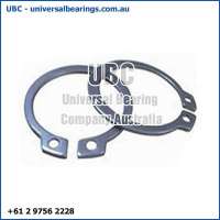 2 Circlips External Stainless Steel
