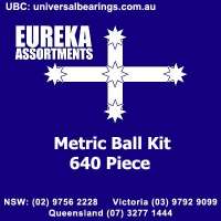 metric ball kit 640 piece 