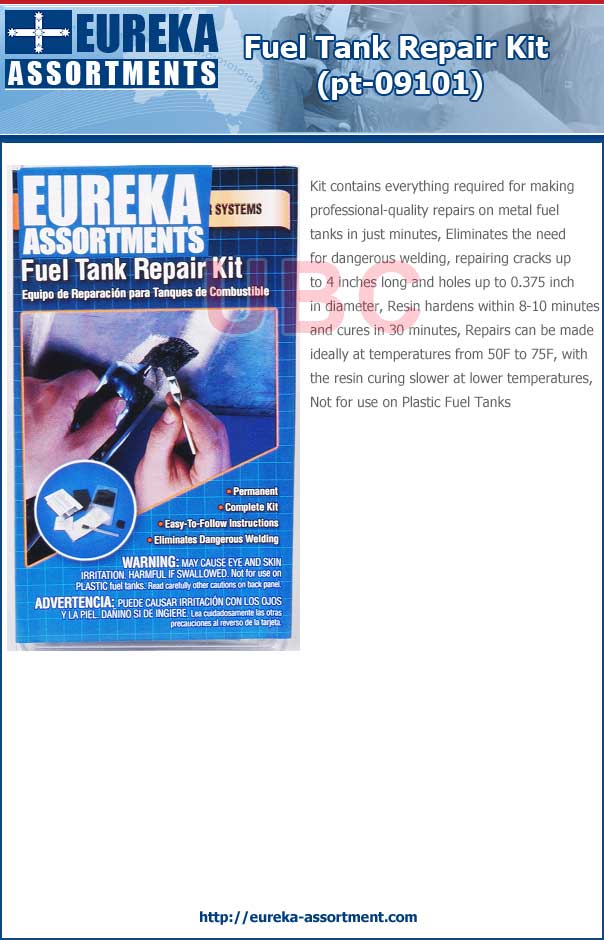 fuel tank repair kit pt-09101