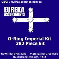 O Ring Imperial Eureka assortments 382 piece