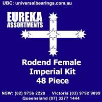 Rod End Female Imperial Kit 48 Piece