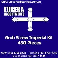 grub screw imperial 450 piece kit eureka assortments