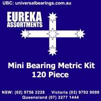 mini bearing metric kit 120 piece