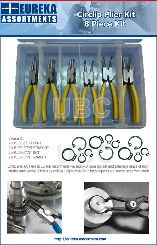 circlip plier kit 8 piece tool set circlip plier kit 8 piece tools